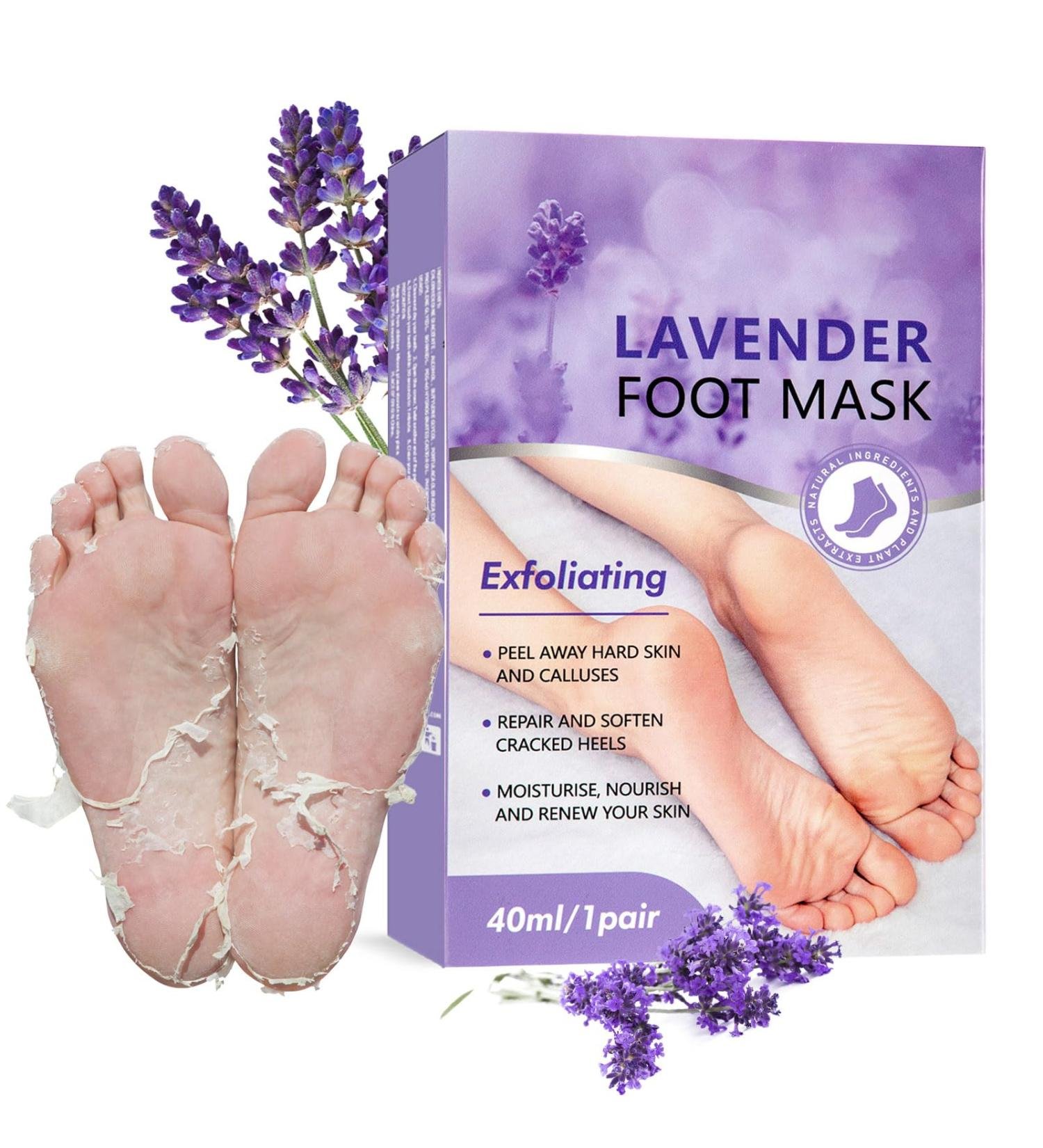 Foot mask peeling